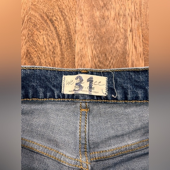 We The Free Denim Jeans French Girl Flare Size 31 Women’s - Picture 5 of 10